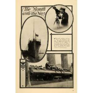  1916 Print Navy Diasaster Ship Vessel Sailor Wadsworth 