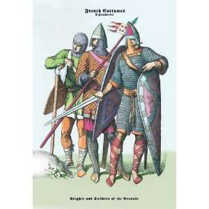    Knights and Soldiers of the Crusades 20x30 poster