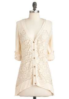 Cream Tan Cardigan  Modcloth