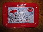 coca cola soda metal tip tray mint shape expedited shipping