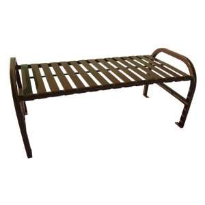   Bench with Straight Side Arms and No Middle Arm 4 L 