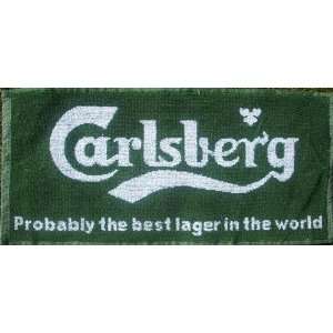  Carlsberg Lager Probably Bar Towel