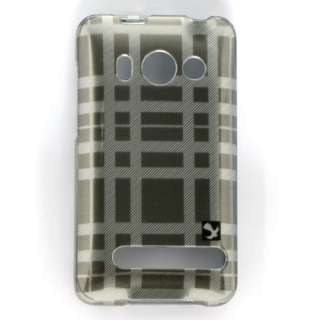 SMOKE CHECK DESIGN HARD PLASTIC ACCESSORY CASE COVER FOR HTC EVO 4G 