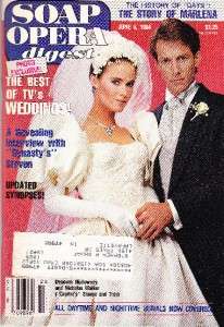   June 5 1984 Mullowney Walker Capitol Marlena DOOL Weddings  