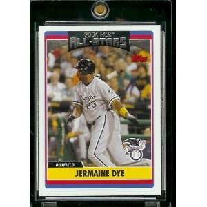  2006 Topps Update #242 Jermaine Dye AS Chicago White Sox 