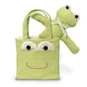  North American Pocket Pals Goody Bag Green Purse & Frog 