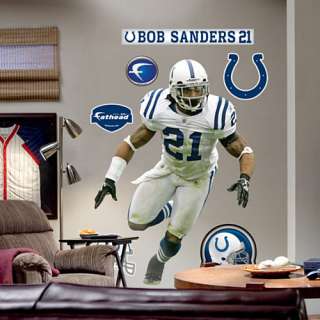 Fathead Indianapolis Colts Bob Sanders Player Wall Graphic    