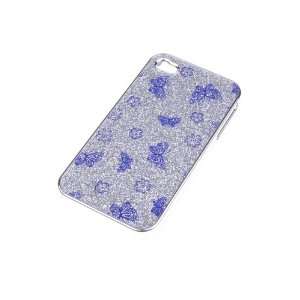  Silver Butterfly Pattern Shell Case Cover For Apple iPhone 