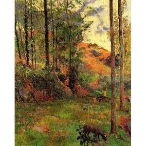   name Path down to the Aven, By Gauguin Paul