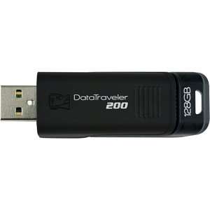  KINGSTON MEMORY, Kingston 128GB DataTraveler 200 USB 2.0 Flash 