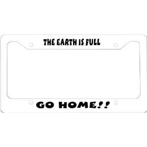  Rikki Knight The Earth is Full Go Home novelty License Plate 