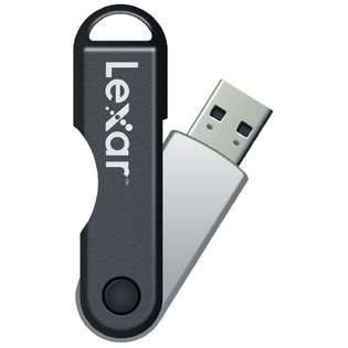 Lexar JumpDrive TwistTurn 16 GB USB 2.0 Flash Drive LJDTT16GASBNA at 