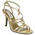 Womens Dyeables Runway Bronze Metallic Shoes 