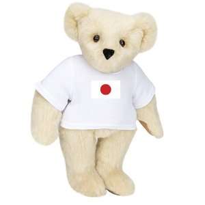  15 T Shirt Bear Japan Flag   Buttercream Fur Toys 