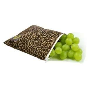 Itzy Ritzy Snack Happened Snack Bag Leopard  Kitchen 