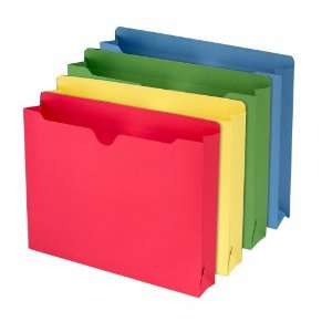 Smead File Jacket, Double Ply Tab, 2 Inch Expansion, Letter Size 