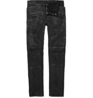  Clothing  Jeans  Slim jeans  Waxed Panelled Jeans