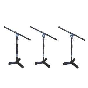  On Stage Stands MS7311B Kick Drum/Amp Mic Stand   3 Pack 