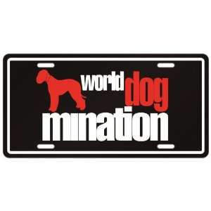  New  Bedlington Terrier  World Dog   Mination  License 