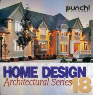 Punch Home Design Architectural Series 18 PC CD house  