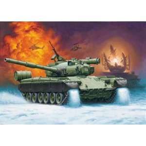  Revell of Germany   1/72 Russian Battle Tank T 80 (Plastic 