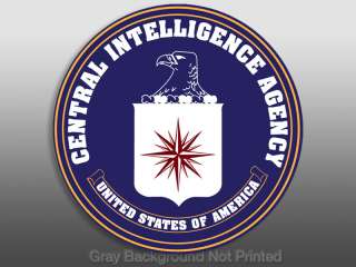 CIA Seal Sticker   round window decal stickers logo us  