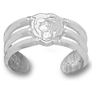   Chicago Bears Logo Toe Ring   Sterling Silver GEMaffair Jewelry