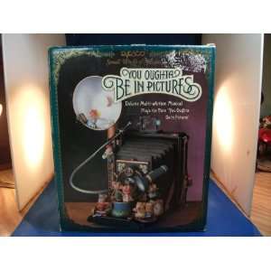  Multi Action/Lited Antique Mice Camera Music Box