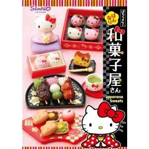  Re Ment Hello Kitty Japanese Sweets Shop Miniature Toys 
