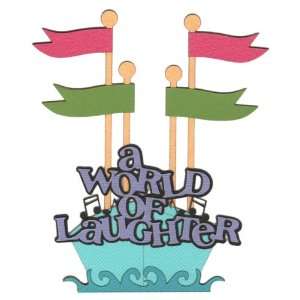  Theme Park A World Of Laughter Laser Die Cut Arts 