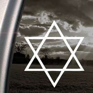  Israel Star Of David Judaica Jewish Jew Decal Sticker 