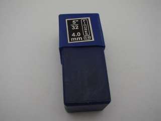 4MM 5/32 NUMBER Punch Stamp Set Metal Steel Hand 0 9  
