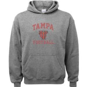 Tampa Spartans Sport Grey Youth Varsity Washed Football Arch Hooded 
