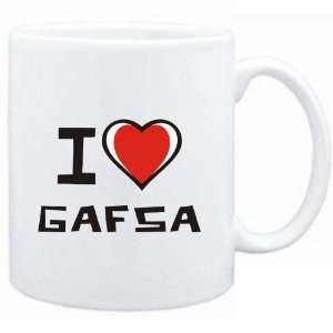  Mug White I love Gafsa  Cities