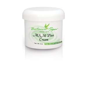  Botanic Choice MSM Cream, 2 Fluid Ounce (Pack of 2 