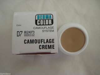 Kryolan Derma Color Camouflage Cream Foundation D7  