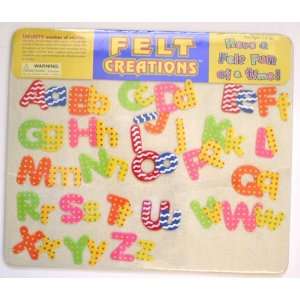  Felt Creations Felt Picture Set   Alphabet Letters Toys & Games