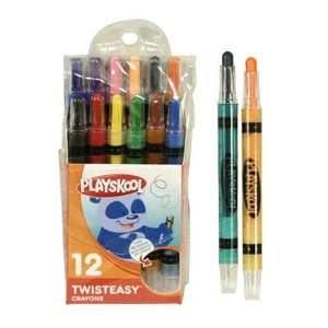  Playskool Crayons, 12 Count Twisteasy Case Pack 48