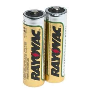  Ray O Vac Nickel Metal Hydride 2 Pack AA Rechargeable 