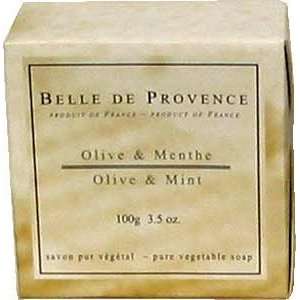  Belle de Provence Olive & Mint 100gm Soap Beauty