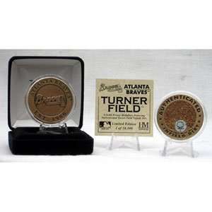  Highland Mint Atlanta Braves Turner Field Authenticated 