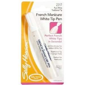 Sally Hansen 5 Min Fr Manicure White Tip Pen With Traditional Tip 0.16 