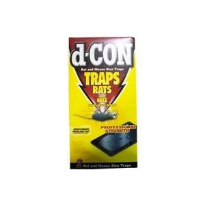  d CON Flat Glue Traps   Large 2 Pack Health & Personal 
