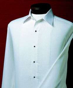   Collection. Mens Lay Down Collar Tuxedo Shirt. Size M 15 15.5 32 33