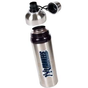   24oz Colored Stainless Steel Water Bottle/Silver