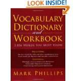 Vocabulary Dictionary and Workbook 2,856 Words You Must Know by Mark 