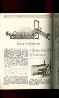 EARLY PIONEER GRAVEL EQUIPMENT Co. Catalog CONSTRUCTION  