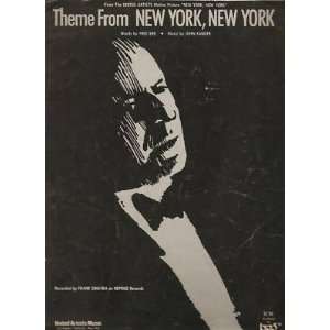  Sheet Music New York New York Frank Sinatra 48 Everything 