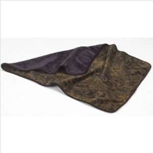 Bundle 65 Throw Blanket in Windsor Microvelvet (with Eggplant) (2 