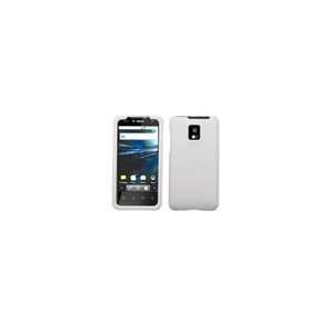  WHITE Snap on Rubber Feel Protector Hard Cover Case for LG 